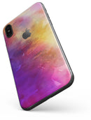 Grunge Absorbed Watercolor Texture - iPhone X Skin-Kit