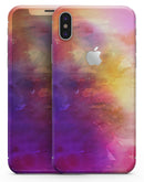 Grunge Absorbed Watercolor Texture - iPhone X Skin-Kit