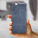 Grunge Blue Conrete Surface iPhone 6/6s or 6/6s Plus 2-Piece Hybrid INK-Fuzed Case