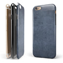 Grunge Blue Conrete Surface iPhone 6/6s or 6/6s Plus 2-Piece Hybrid INK-Fuzed Case