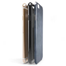 Grunge Blue Conrete Surface iPhone 6/6s or 6/6s Plus 2-Piece Hybrid INK-Fuzed Case