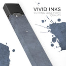 Grunge Blue Conrete Surface - Premium Decal Protective Skin-Wrap Sticker compatible with the Juul Labs vaping device