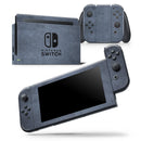 Grunge Blue Conrete Surface - Vinyl Skin Wrap for Nintendo Switch 2, OLED, Lite, Pro Controller, Wii & Classic Handhelds