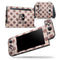 Grunge Brown and Tan Polkadot Pattern - Skin Wrap Decal for Nintendo Switch Lite Console & Dock - 3DS XL - 2DS - Pro - DSi - Wii - Joy-Con Gaming Controller