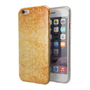 Grunge Coral Damask Pattern iPhone 6/6s or 6/6s Plus 2-Piece Hybrid INK-Fuzed Case