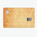 Grunge Coral Damask Pattern - Premium Protective Decal Skin-Kit for the Apple Credit Card