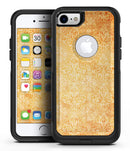 Grunge Coral Damask Pattern - iPhone 7 or 8 OtterBox Case & Skin Kits