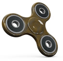 Grunge Dark Golden Stripes Full-Body Fidget Spinner Skin-Kit