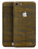 Grunge Dark Golden Stripes - Skin-kit for the iPhone 8 or 8 Plus