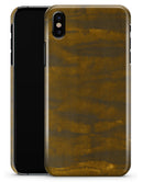 Grunge Dark Golden Stripes - iPhone X Clipit Case