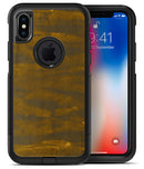 Grunge Dark Golden Stripes - iPhone X OtterBox Case & Skin Kits