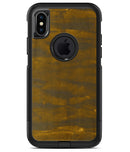 Grunge Dark Golden Stripes - iPhone X OtterBox Case & Skin Kits