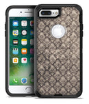 Grunge Decayed Damask Pattern - iPhone 7 Plus/8 Plus OtterBox Case & Skin Kits