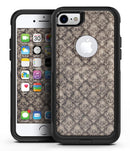 Grunge Decayed Damask Pattern - iPhone 7 or 7 Plus Commuter Case Skin Kit
