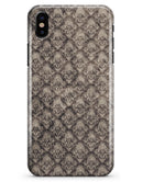 Grunge Decayed Damask Pattern - iPhone X Clipit Case