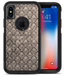 Grunge Decayed Damask Pattern - iPhone X OtterBox Case & Skin Kits