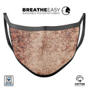 Grunge Floral Abstract Pattern  - Made in USA Mouth Cover Unisex Anti-Dust Cotton Blend Reusable & Washable Face Mask with Adjustable Sizing for Adult or Child