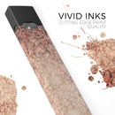 Grunge Floral Abstract Pattern  - Premium Decal Protective Skin-Wrap Sticker compatible with the Juul Labs vaping device