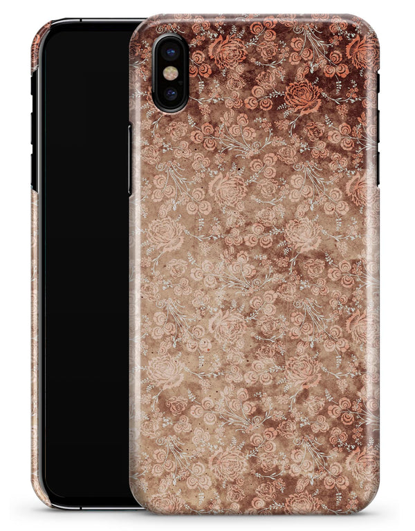 Grunge Floral Abstract Pattern  - iPhone X Clipit Case