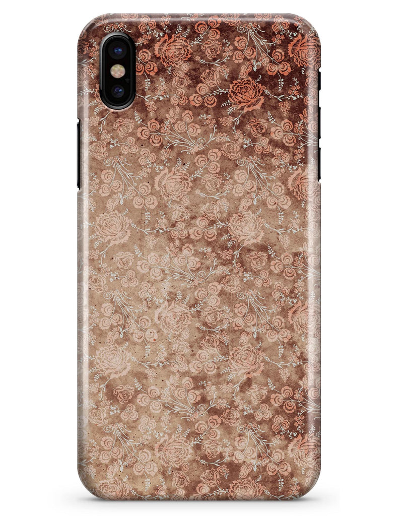 Grunge Floral Abstract Pattern  - iPhone X Clipit Case