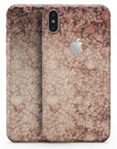 Grunge Floral Abstract Pattern  - iPhone X Skin-Kit