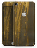 Grunge Gold and Brown Stripes - Skin-kit for the iPhone 8 or 8 Plus