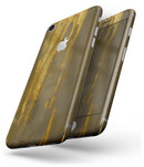 Grunge Gold and Brown Stripes - Skin-kit for the iPhone 8 or 8 Plus