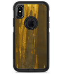 Grunge Gold and Brown Stripes - iPhone X OtterBox Case & Skin Kits