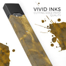 Grunge Golden Caverns - Premium Decal Protective Skin-Wrap Sticker compatible with the Juul Labs vaping device