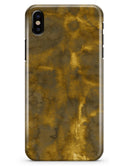 Grunge Golden Caverns - iPhone X Clipit Case