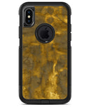 Grunge Golden Caverns - iPhone X OtterBox Case & Skin Kits