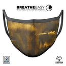 Grunge Golden Hour - Made in USA Mouth Cover Unisex Anti-Dust Cotton Blend Reusable & Washable Face Mask with Adjustable Sizing for Adult or Child