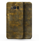 Grunge Golden Watercolor V1 - Samsung Galaxy S8 Full-Body Skin Kit