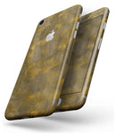Grunge Golden Watercolor V1 - Skin-kit for the iPhone 8 or 8 Plus