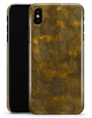 Grunge Golden Watercolor V1 - iPhone X Clipit Case