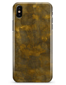 Grunge Golden Watercolor V1 - iPhone X Clipit Case
