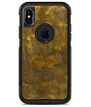 Grunge Golden Watercolor V1 - iPhone X OtterBox Case & Skin Kits