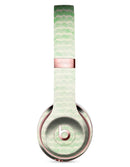 Grunge Green Micro Mustache Pattern Full-Body Skin Kit for the Beats by Dre Solo 3 Wireless Headphones