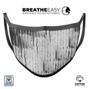 Grunge Metal Panel V1 - Made in USA Mouth Cover Unisex Anti-Dust Cotton Blend Reusable & Washable Face Mask with Adjustable Sizing for Adult or Child