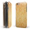 Grunge Orange Damask Pattern iPhone 6/6s or 6/6s Plus 2-Piece Hybrid INK-Fuzed Case