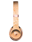 Grunge Orange Micro Shape Pattern Full-Body Skin Kit for the Beats by Dre Solo 3 Wireless Headphones