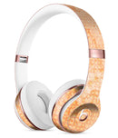 Grunge Orange Micro Shape Pattern Full-Body Skin Kit for the Beats by Dre Solo 3 Wireless Headphones