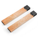 Grunge Orange Micro Shape Pattern - Premium Decal Protective Skin-Wrap Sticker compatible with the Juul Labs vaping device