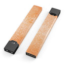 Grunge Orange Micro Shape Pattern - Premium Decal Protective Skin-Wrap Sticker compatible with the Juul Labs vaping device