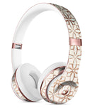 Grunge Tangerine Flower Tiles Full-Body Skin Kit for the Beats by Dre Solo 3 Wireless Headphones