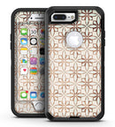 Grunge Tangerine Flower Tiles - iPhone 7 Plus/8 Plus OtterBox Case & Skin Kits