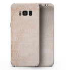 Grunge Tangerine Pattern Of Royalty - Samsung Galaxy S8 Full-Body Skin Kit