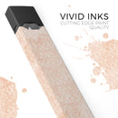 Grunge Tangerine Pattern Of Royalty - Premium Decal Protective Skin-Wrap Sticker compatible with the Juul Labs vaping device