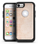 Grunge Tangerine Pattern Of Royalty - iPhone 7 or 7 Plus Commuter Case Skin Kit