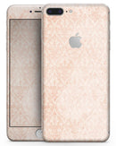 Grunge Tangerine Pattern Of Royalty - Skin-kit for the iPhone 8 or 8 Plus
